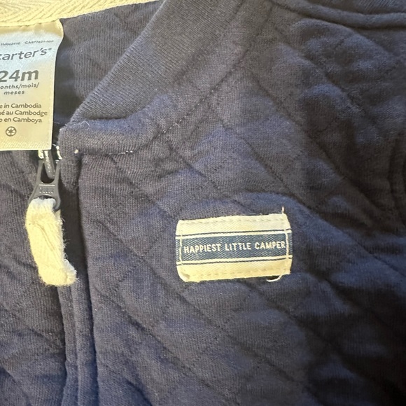 3 piece Carter’s outfit. Sweater, onesie, and pants in 24 months - Picture 3 of 3